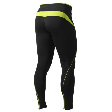 Better Bodies - Fitness Long Tights - Black/lime