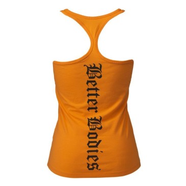 Better Bodies - Printed T-back, Bright orange