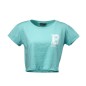 Better Bodies Cropped tee - Light Aqua