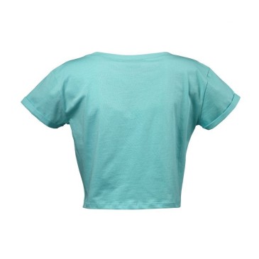 Better Bodies Cropped tee, Light Aqua