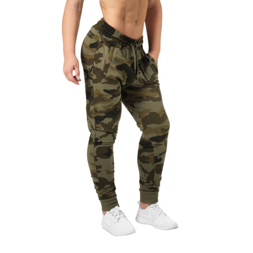 camo green joggers