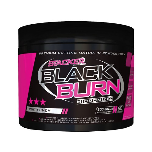 Stacker2 Black Burn Micronized 300g