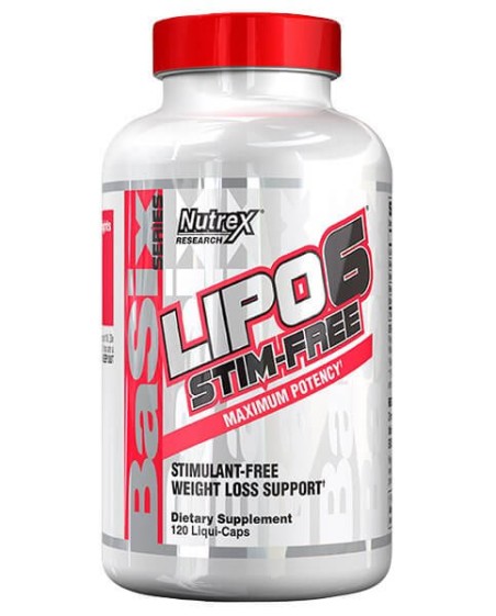 Nutrex Lipo-6 Stim Free 120caps