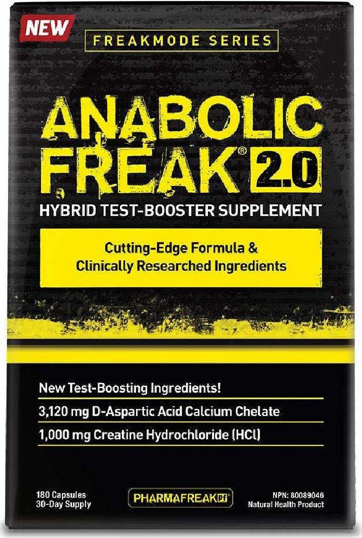 Anabolic Freak 2.0 180caps | 39.90€ | MuscleBody.gr