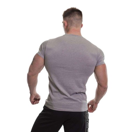 Gold's Gym Emboss Print T-Shirt - Grey