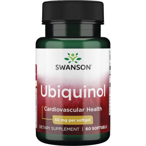 Swanson Ubiquinol 50mg 60softgels