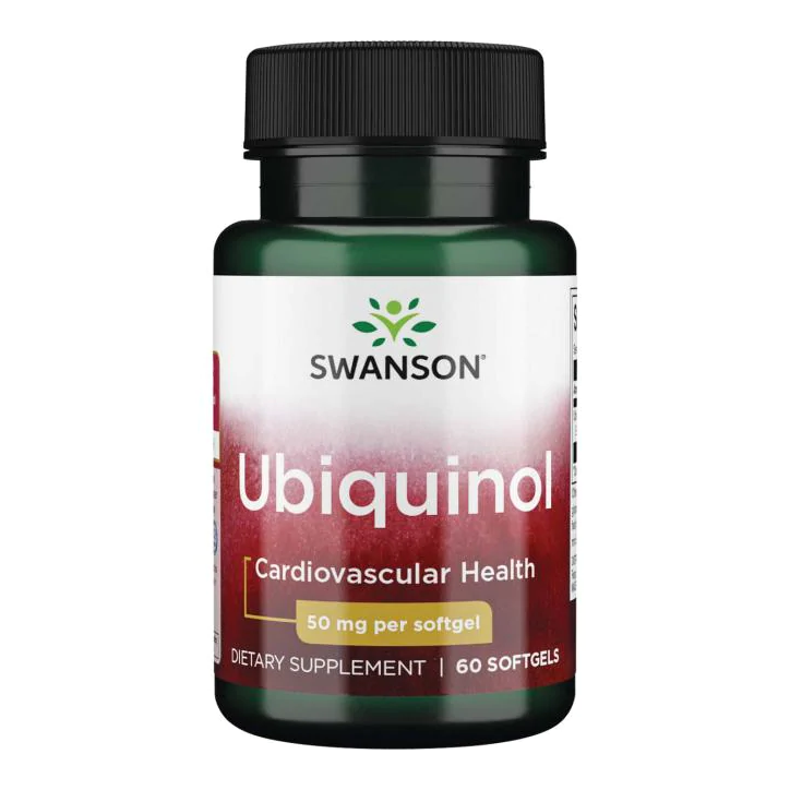 Swanson Ubiquinol 50mg 60softgels | MuscleBody.gr