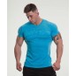 Gold's Gym Emboss Print T-Shirt - Blue