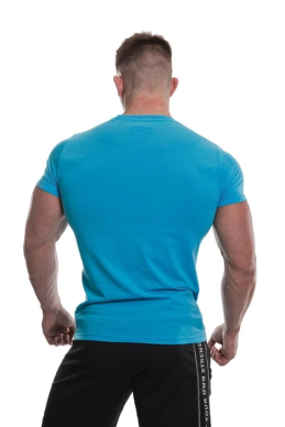 Gold's Gym Emboss Print T-Shirt - Blue