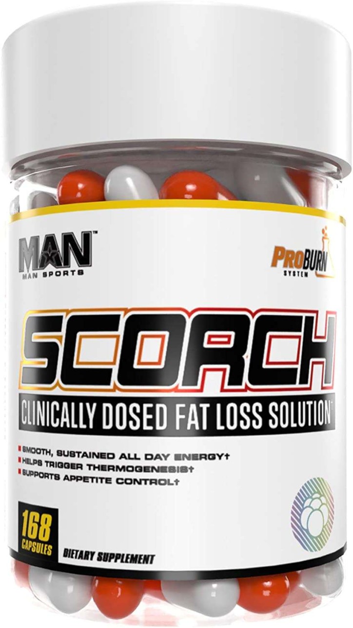 MAN Scorch 168 caps | 36.90€ | Λιποδιαλύτης | MuscleBody.gr