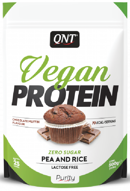 QNT Vegan Protein 500gr | MuscleBody.gr