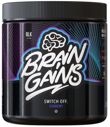 Brain Gains Switch OFF BLK Edition 200gr | 39.90€ | MuscleBody.gr