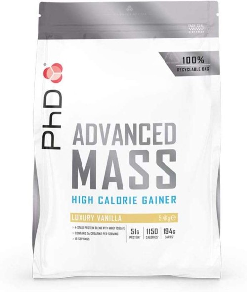 Phd Advanced Mass 5.4kg - Πρωτεΐνη αύξησης βάρους | MuscleBody.gr