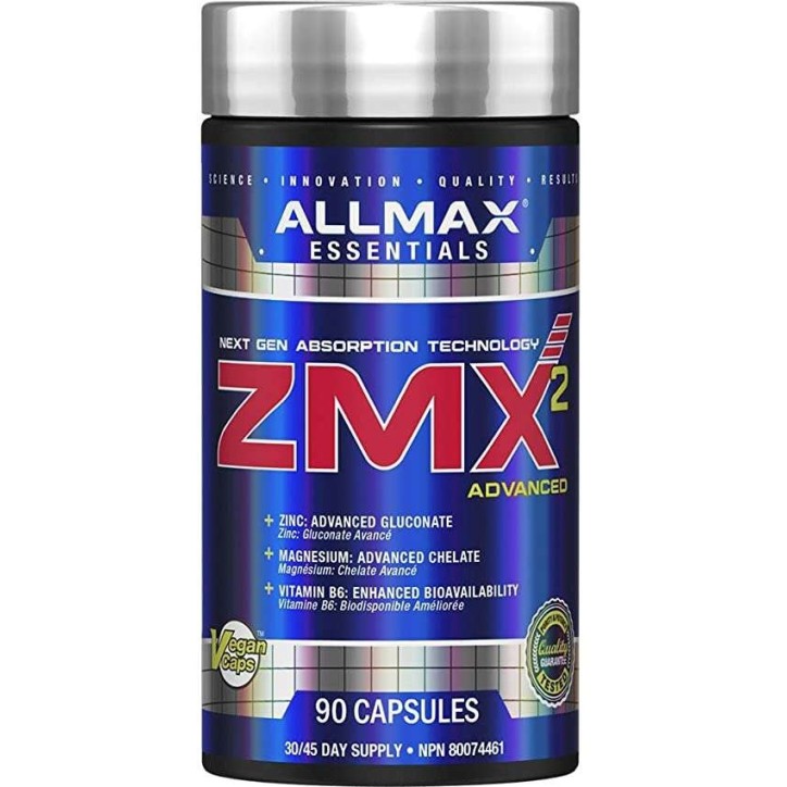 AllMax ZMX² Advanced 90caps | MuscleBody.gr