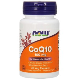 CoQ10 100 mg with Hawthorn Berry 30vcaps | MuscleBody.gr