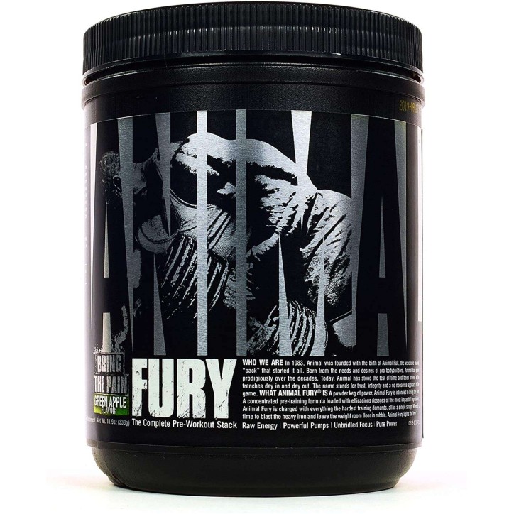 Universal Animal Fury 330gr l MuscleBody.gr