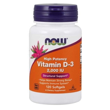 Now Foods D3 2000iu 120softgels