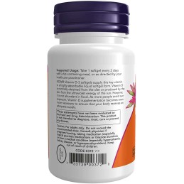 Now Foods D3 5000iu 120softgels