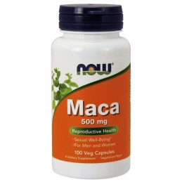 Now Foods Maca 500mg 100vcaps | MuscleBody.gr