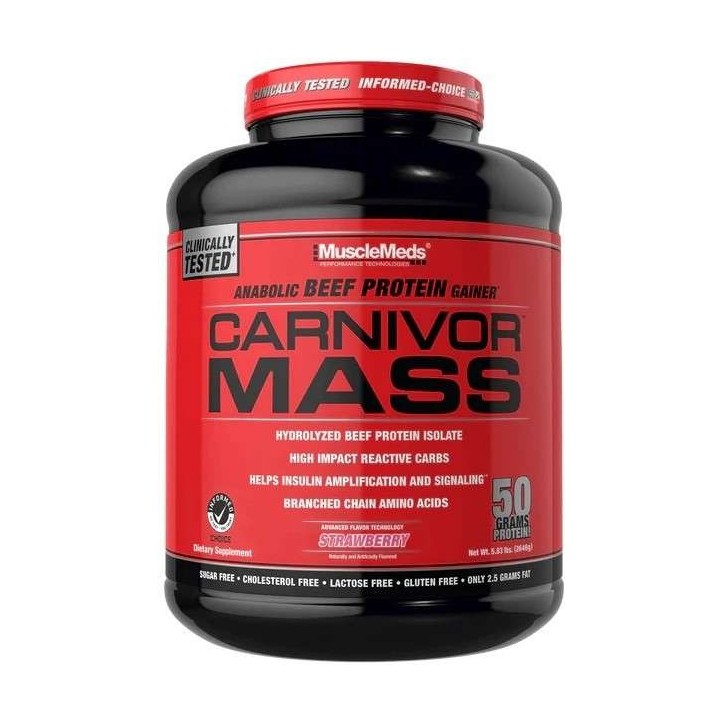 Carnivor Mass MuscleMeds 2.5kg | MuscleBody.gr