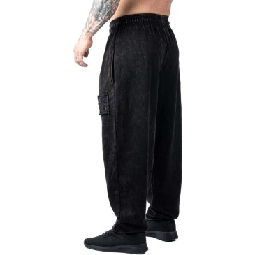 Body Pants LpLimits Stonewashed Ottomix Black | Musclebody.gr