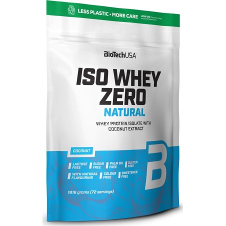 Biotech Iso Whey Zero Natural 1816gr | MuscleBody.gr