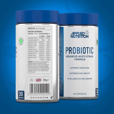 Applied Nutrition Probiotic 60caps - Gut Health | MuscleBody.gr