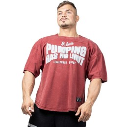 Rag Top Pumping has no Limit "Jersey Pique" Red | Musclebody.gr