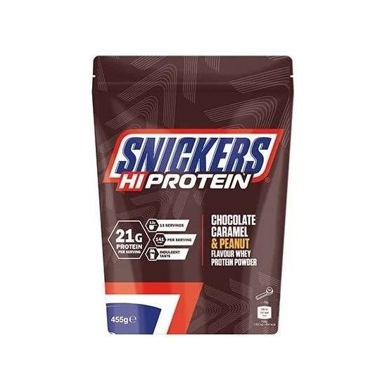 Snickers Hi Protein Powder Chocolate, Caramel & Peanut Flavour 455gr