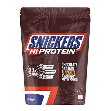 Snickers Hi Protein Powder Chocolate 455gr | MuscleBody.gr