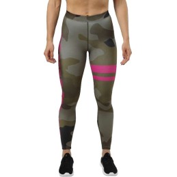 Better Bodies - Varsity stripe tights -Dark Green Camo | Musclebody.gr