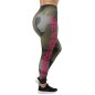 Better Bodies - Varsity stripe tights - Dark Green Camo