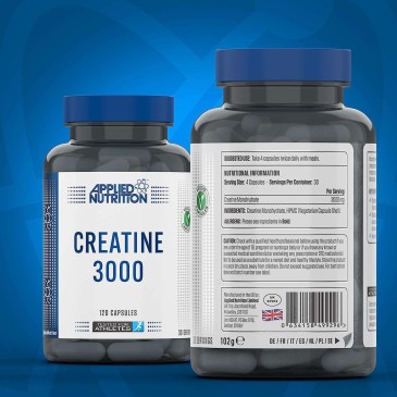 Applied Nutrition Creatine 3000 120caps | MuscleBody.gr