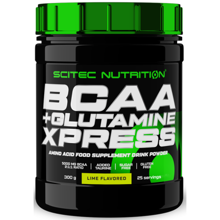 Scitec BCAA + Glutamine Xpress 300gr | MuscleBody.gr