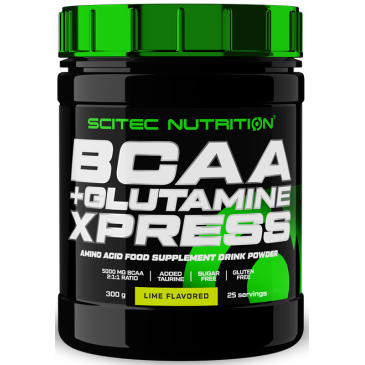 Scitec BCAA + Glutamine Xpress 300gr | MuscleBody.gr