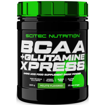 Scitec BCAA + Glutamine Xpress 300gr | MuscleBody.gr