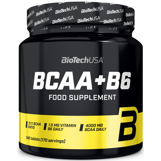 Biotech BCAA+ B6 340 tabs