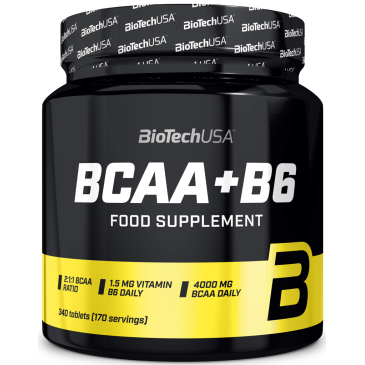 Biotech BCAA + B6 340tabs | MuscleBody.gr