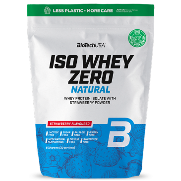 Biotech Iso Whey Zero Natural 500gr | MuscleBody.gr