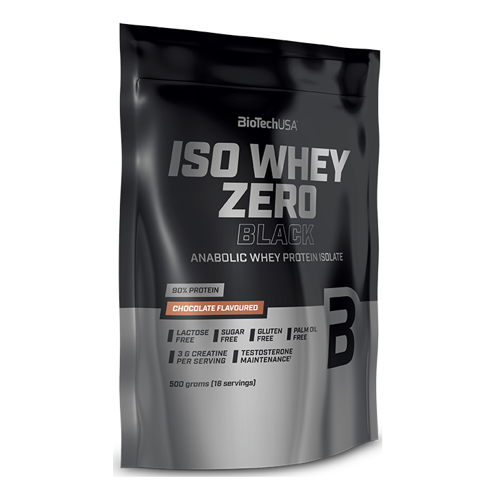 Biotech Iso Whey Zero Black 500gr | 28.90€ | MuscleBody.gr