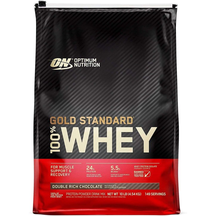 ON 100% Whey Gold Optimum 4545gr | MuscleBody.gr