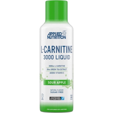 Applied Nutrition Liquid L-Carnitine 3000 with Green Tea 480ml
