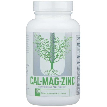 Universal Nutrition Calcium Zinc Magnesium 100tabs | MuscleBody.gr