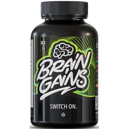 Brain Gains Switch-On Black Edition 2.0 120caps | MuscleBody.gr