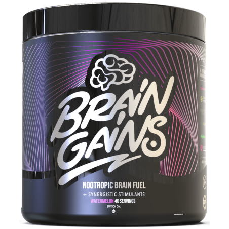 Brain Gains Nootropic Brain Fuel Black Edition 300gr (40 Servings)