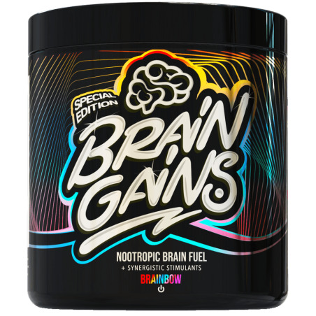 Brain Gains Nootropic Brain Fuel Black Edition 300gr (40 Servings)