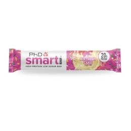 PhD Smart Bar Birthday Cake 64gr| 2.50€ | Μπάρες-Σνακς | MuscleBody.gr