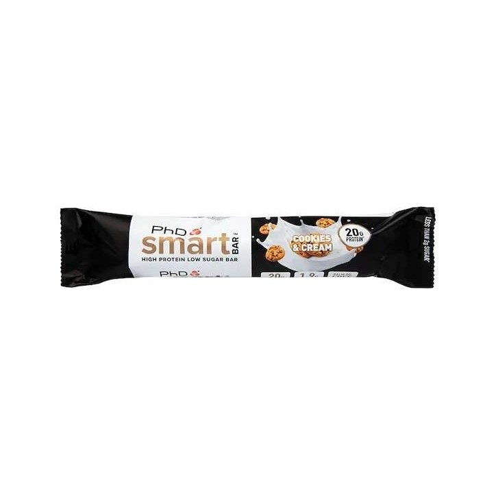 PhD Smart Bar Cookies & Cream 64gr | MuscleBody.gr