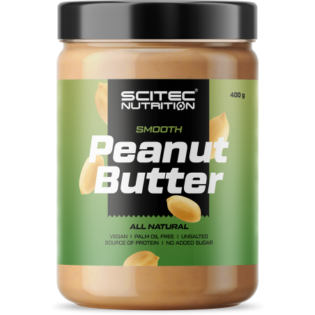 Scitec Nutrition Peanut Butter 400gr Smooth | 7.90€ | MuscleBody.gr