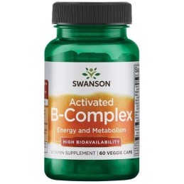 Swanson Activated B-Complex 60 Veggie Caps | MuscleBody.gr